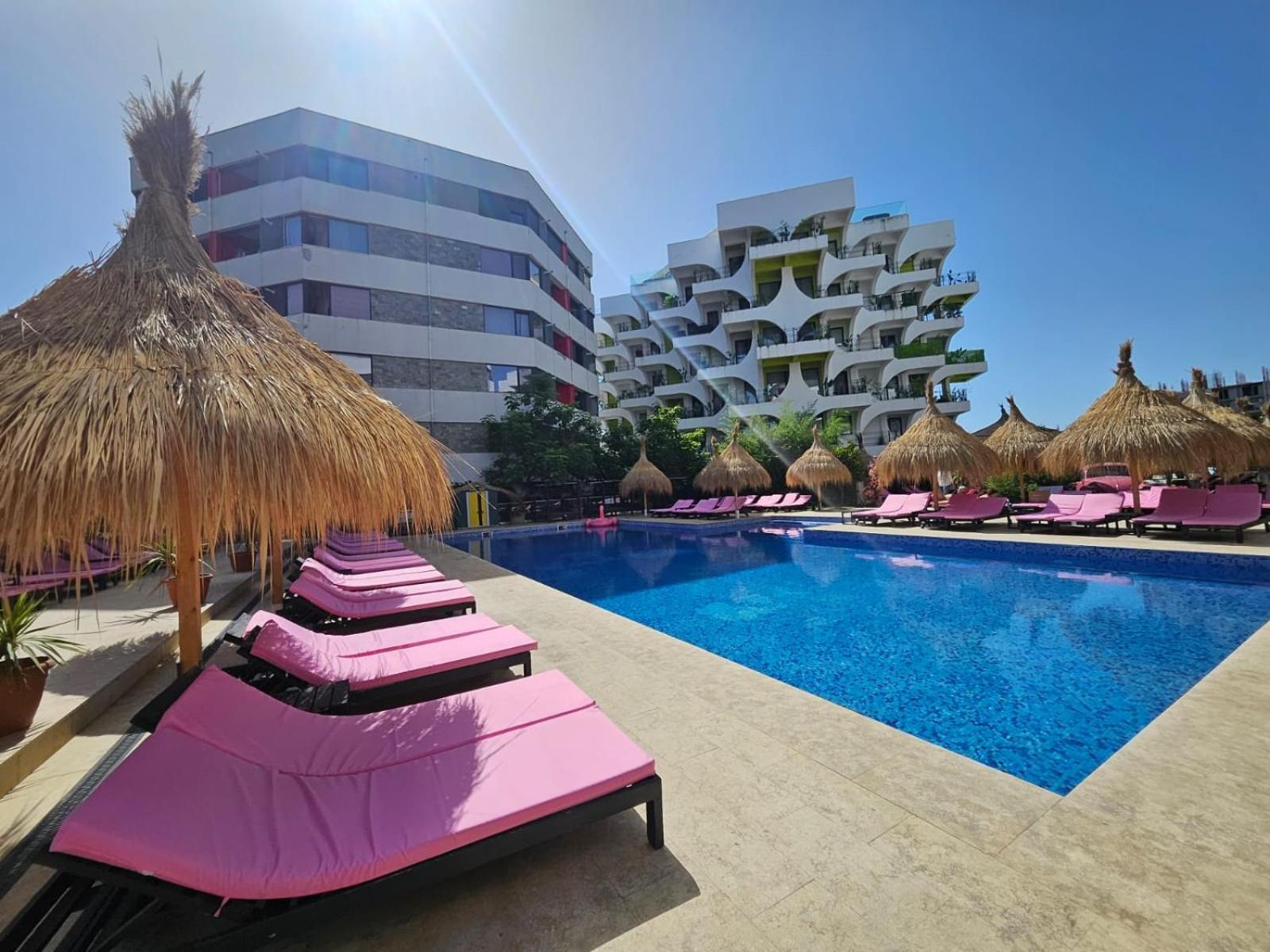 Апартаменты Ayan-Ayaz Luxury Нэводари Экстерьер фото